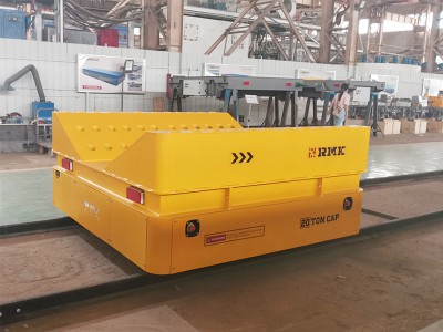 Customized 20 tòn asye bobin batri tren transfè trolley