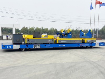 6 tòn asye volan tiyo trackless transfè kabwa