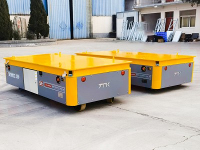 5 tòn omnidirèksyonèl trackless transfè kabwa ak leve idwolik