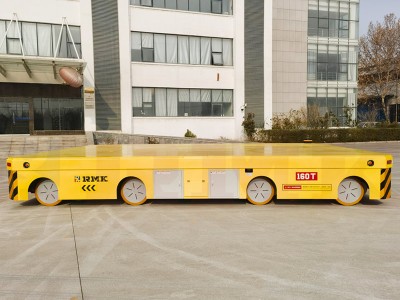 160 tòn transpòtè lou chaj omnidirectional mobil trackless transfè kabwa