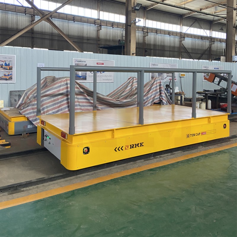Heavy Duty 10 Tòn Steel Pipe Batri Rail transfè kout