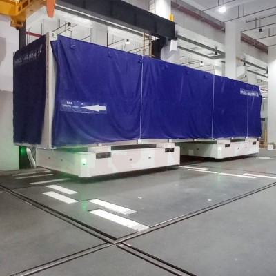 Transpò veso 40 tòn de-machin lye kabwa transfè tren