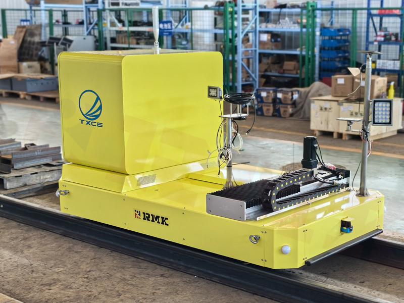 Railway Shunting Hook Retire robo-otomatize Cart Transfè
