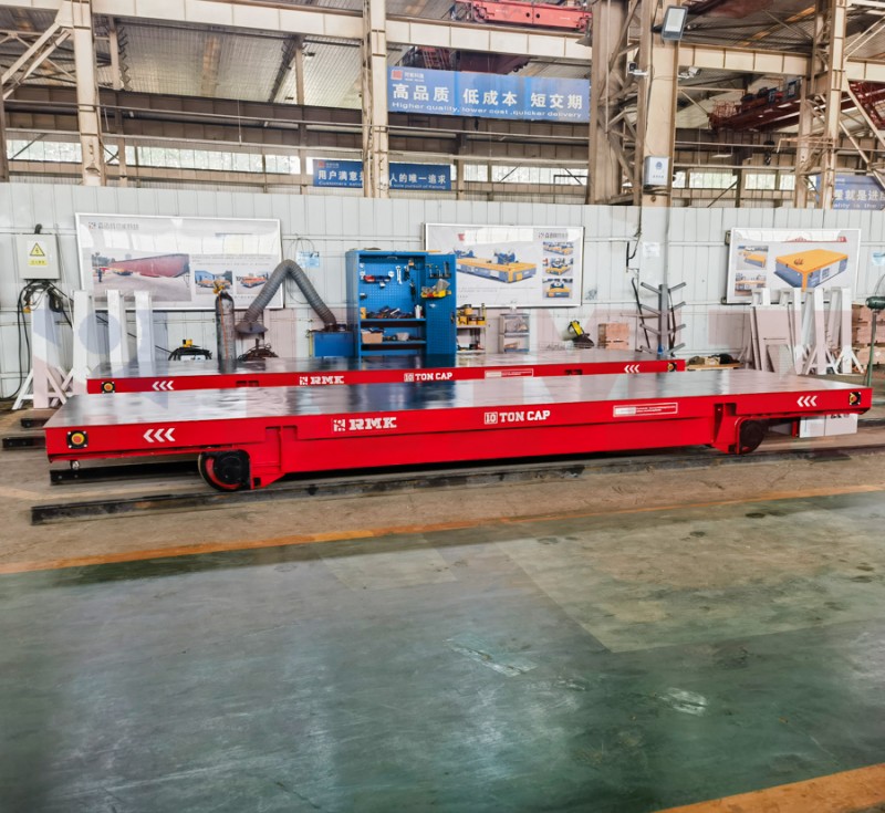10 Tòn Heavy Duty Trackless elektrik transpò kouto