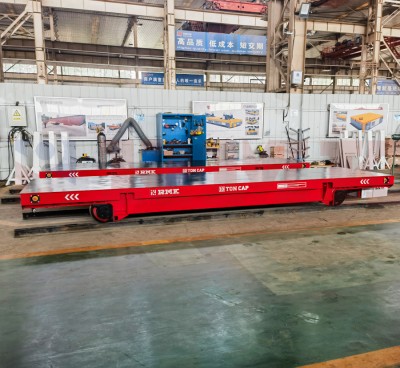 10 Tòn Heavy Duty Trackless elektrik transpò kouto