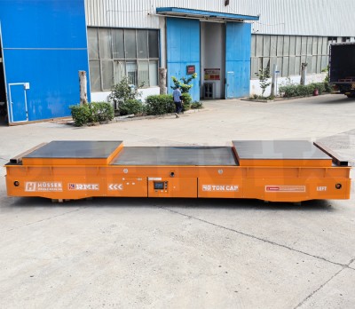 Heavy Duty 40 tòn asye pla omni-directional transfè kouto