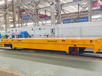 100 tòn Endistriyèl Rail transfè Trolley